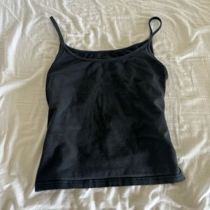 Brandy Melville Black Skylar Tank